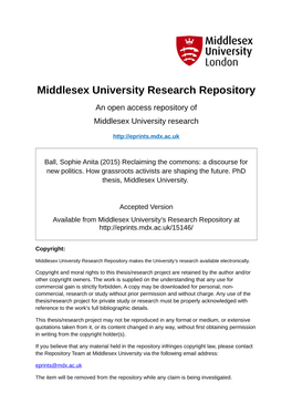 Middlesex University Research Repository