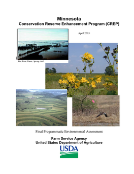 Minnesota Conservation Reserve Enhancement Program (CREP)
