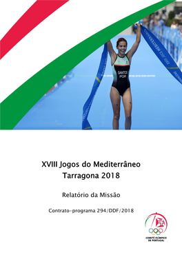 XVIII Jogos Do Mediterrâneo Tarragona 2018