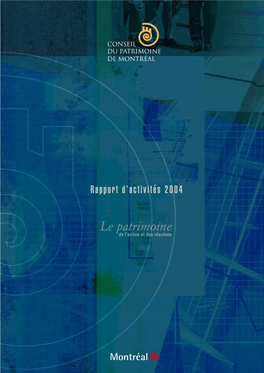 Le Patrimoine De L’Action Et Des Résultats Le Patrimoine De L’Action Et Des Résultats