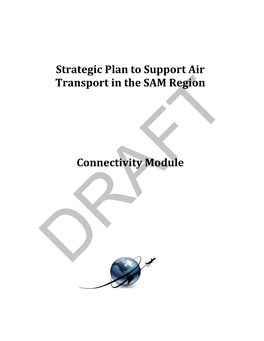 Strategic Plan to Support Air Transport in the SAM Region Connectivity