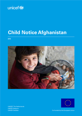 Child Notice Afghanistan