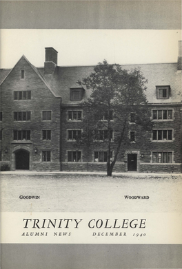 Trinity College Alumni News, December 1940