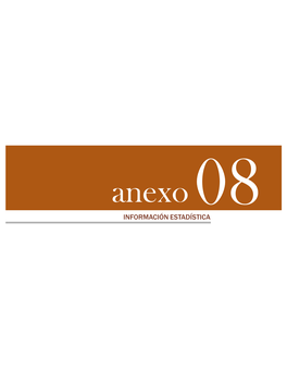 Anexo 08.- Información Estadística