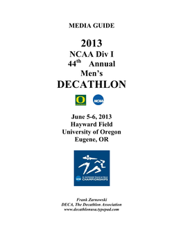 2013 Decathlon