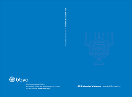 AZA Member's Manual