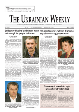 The Ukrainian Weekly 2011, No.19