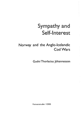 Sympathy and Self-Interest
