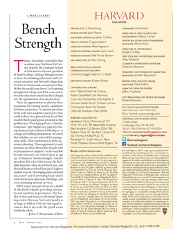 Bench Strength,” Interim Founded in 1898