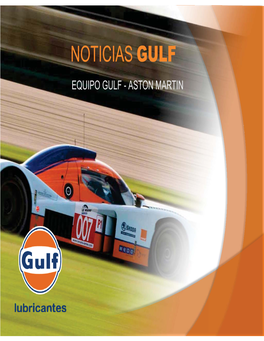 Noticias Gulf Equipo Gulf - Aston Martin Noticias Gulf