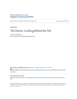 The Harem: Looking Behind the Veil