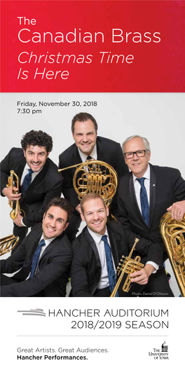 Canadian Brass Christmas Time Is Here