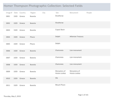 Homer Thompson Photographic Collection: Selected Fields