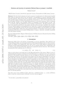 Arxiv:2006.14507V1 [Math.AP]