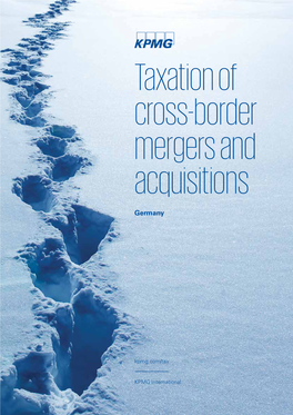 Taxation of Cross-Border Mergers and Acquisitions