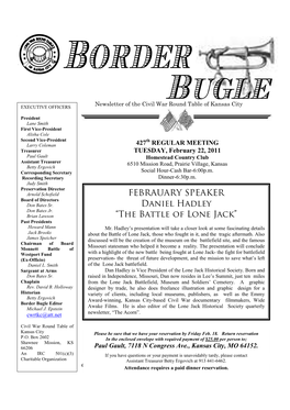 Border Bugle February 2011