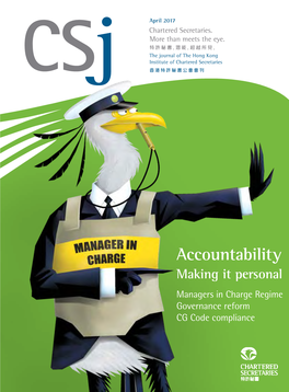 Accountability Making It Personal Managers in Charge Regime Governance Reform CG Code Compliance