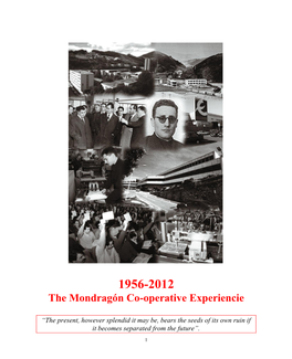 The Mondragón Co-Operative Experiencie