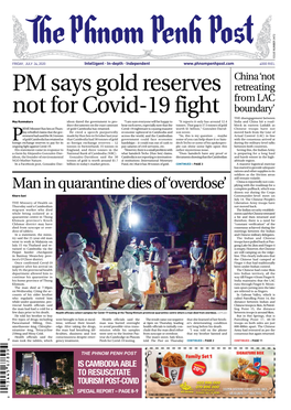 PM Says Gold Reserves Not for Covid-19 Fight
