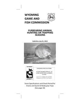 Wyoming Game and Fish Commission