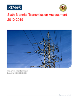 Sixth Biennial Transmission Assessment 2010-2019