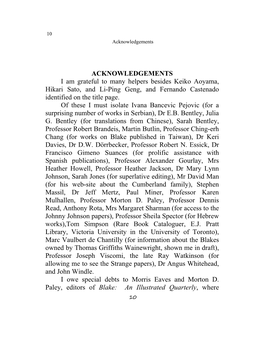 ACKNOWLEDGEMENTS I Am Grateful to Many Helpers Besides Keiko Aoyama, Hikari Sato, and Li-Ping Geng, and Fernando Castenado Identified on the Title Page