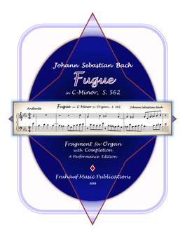 J. S. Bach S. 562: Fugue in C-Minor