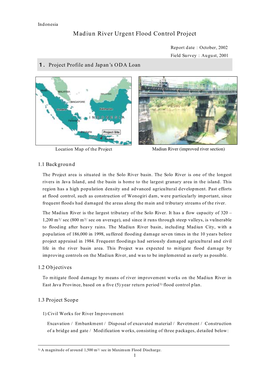 Madiun River Urgent Flood Control Project