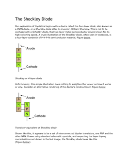 The Shockley Diode