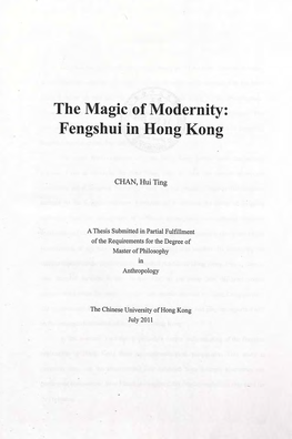 Fengshui in Hong Kong