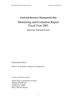 Land and Resource Management Plan