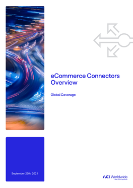 Ecommerce Connectors Overview