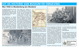 Mei 1940 in Muiderberg (En Muiden)