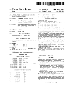 (12) United States Patent (10) Patent No.: US 8,709,976 B2 Tam (45) Date of Patent: Apr