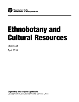 Ethnobotany and Cultural Resources