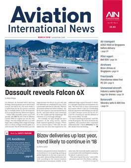 Dassault Reveals Falcon 6X