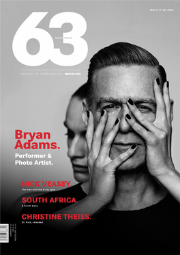 Bryan Adams. Performer & Photo Artist