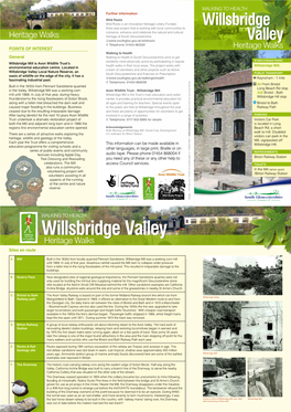 Willsbridge Valley Heritage Walks Sites En Route