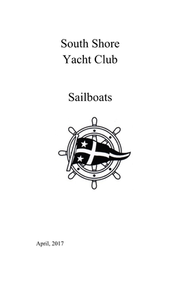 South Shore Yacht Club Sailboats