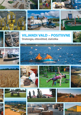 VILJANDI VALD – POSITIIVNE Strateegia, Ettevõtted, Statistika VILJANDI VALLAVALITSUS VILJANDI VALLAVOLIKOGU STATISTIKAAMET