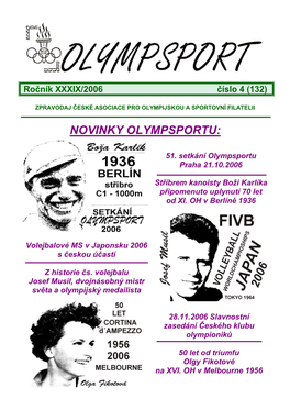 Novinky Olympsportu