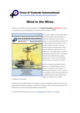 Wind in the Wires