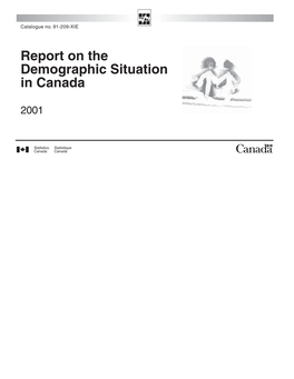 Report on the Demographic Situation in Canada, 2001