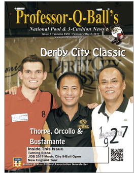 2017 Derby City 9-Ball Banks Stories by Ricky Bryant He 19Th Derby City Classic Started on Fridaywith 9-Ball Banks