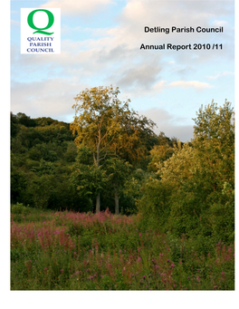 Detling Parish Council Annual Report 2010