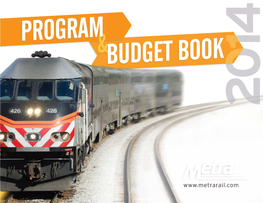 2014 Budget and Program Book