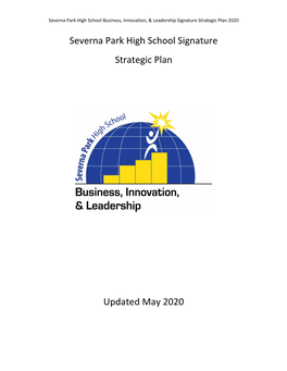 SPHS Signature Strategic Plan 2020