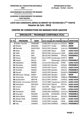 Bt2 Admis Tca Rg