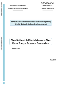 Doumanaba – Blendio Rapport Final