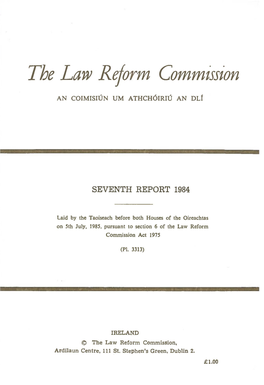 Seventh Annual Report 1984